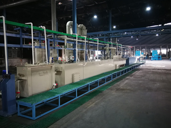 Big drag pretreatment production line